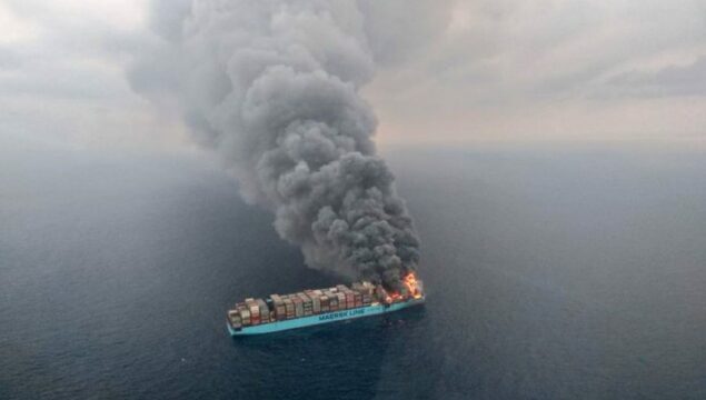 Tragic fire on Megaship Maersk Honam